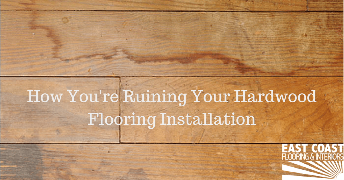 Hardwood Flooring Installation | East Coast Flooring & Interiors