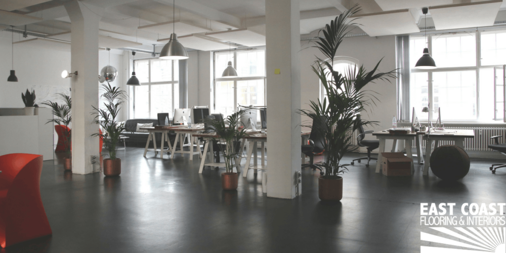 Commercial Concrete Flooring for a corporate office