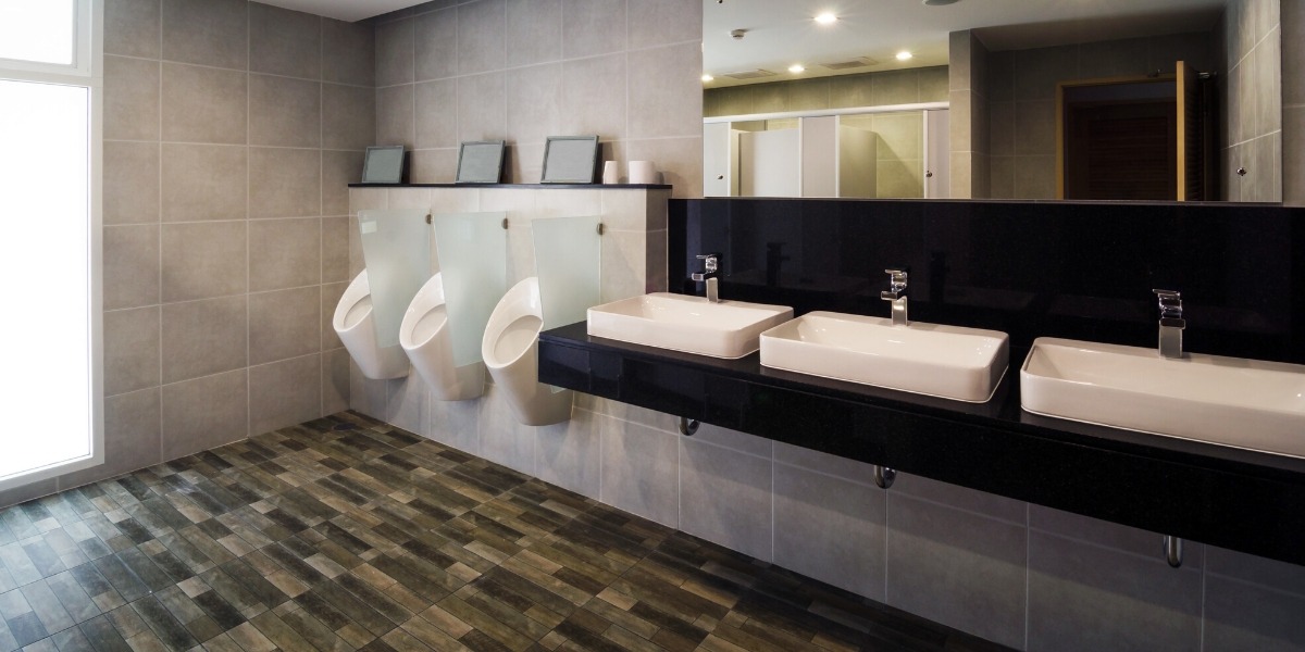 Commercial Flooring For The Bathroom, Commercial Restroom Tile Ideas