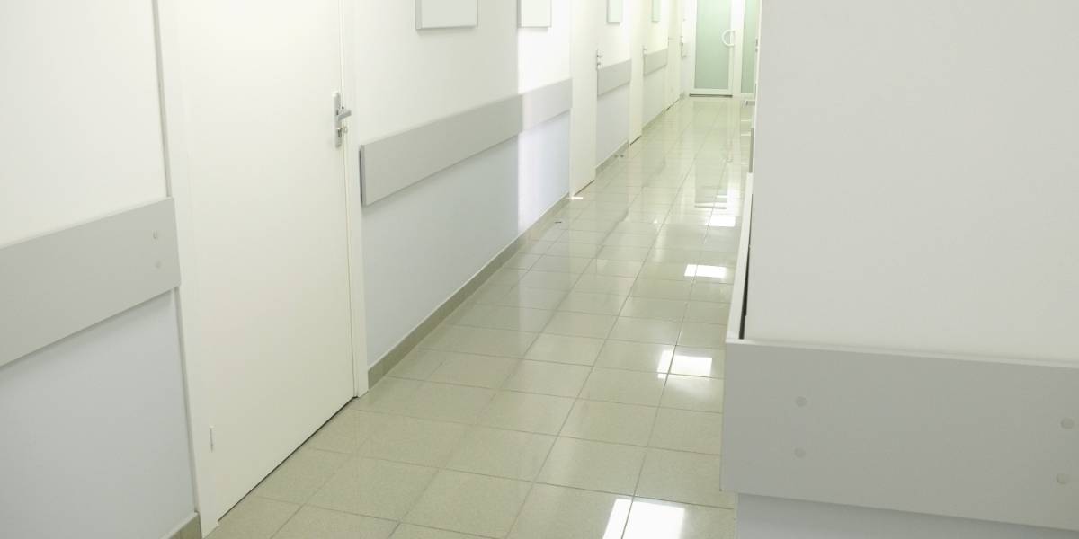 Commercial Mix-Use Flooring Style in a hospital