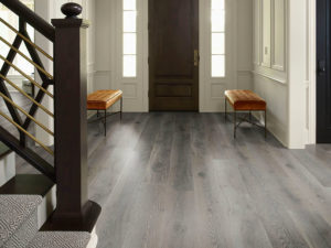 Front Door Area With Monarch Plank Flooring with La Rue Collection