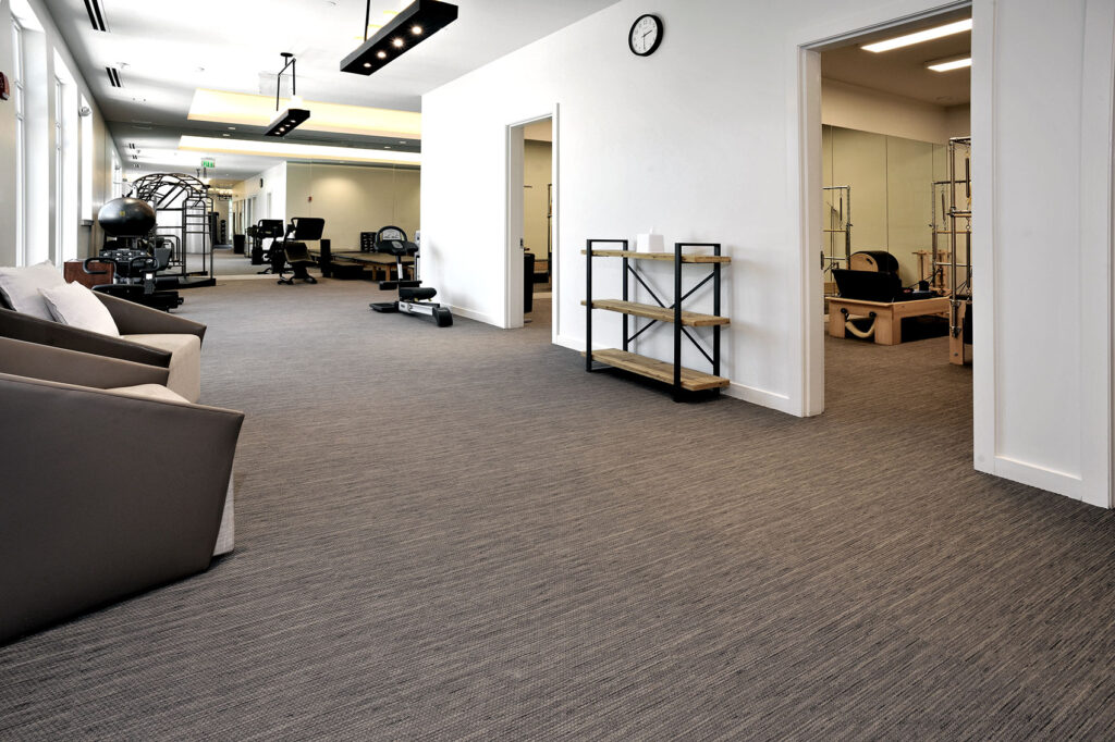 commercial gym flooring installation in South Florida