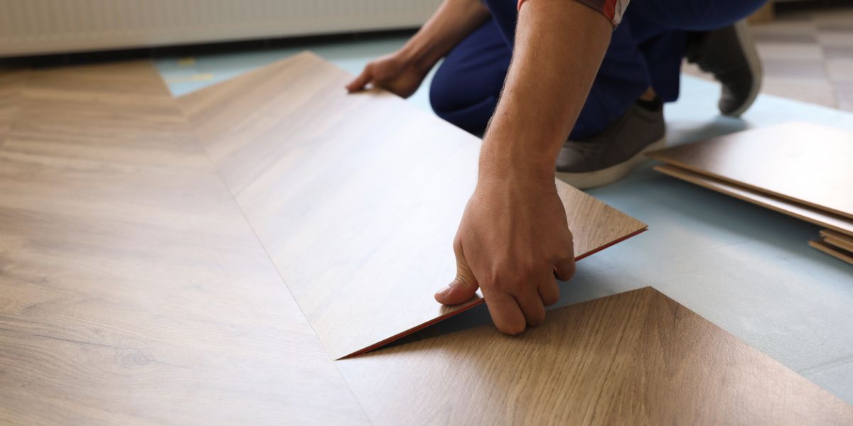 Floating floor installations make it easy to decide which way to lay flooring because of the ease of installation.