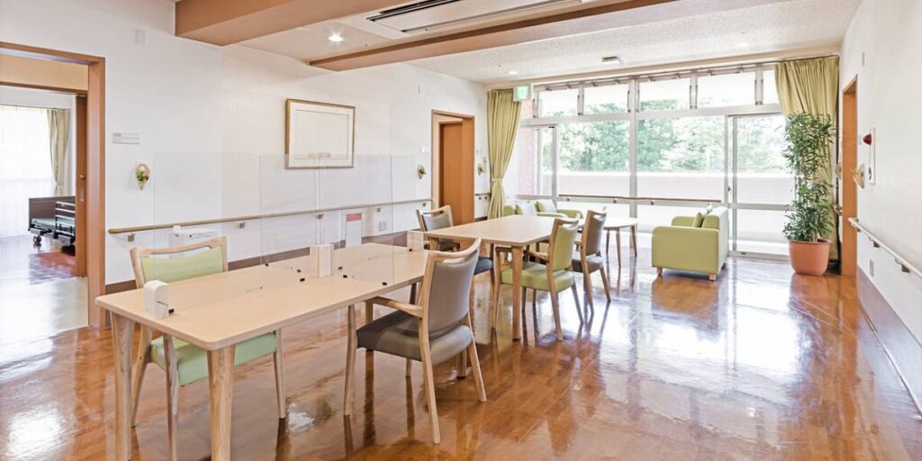 Example of retirement home flooring