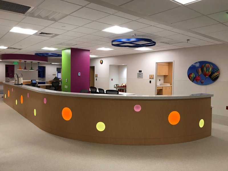 Nurses station at hospital